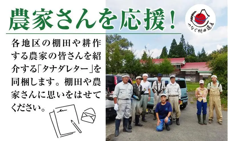 【令和8年産 先行予約】【定期便／全3回】無洗米5kg　新潟県十日町市魚沼産コシヒカリ「つなぐ棚田米」 米 こしひかり 無洗米 定期 十日町市