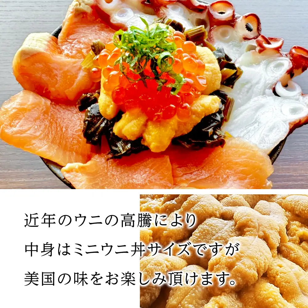 【期間限定】〈2026年発送予約〉美国産雲丹40g ミニウニ丼サイズ 北海道 ウニ うに