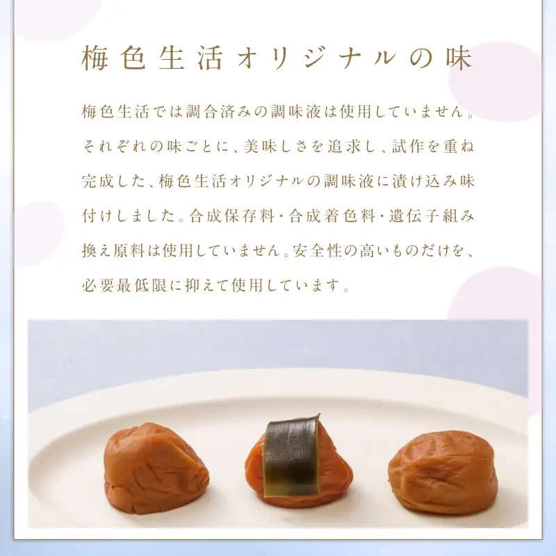 【紀州南高梅】無添加 しそ田舎梅干 550g【1320】