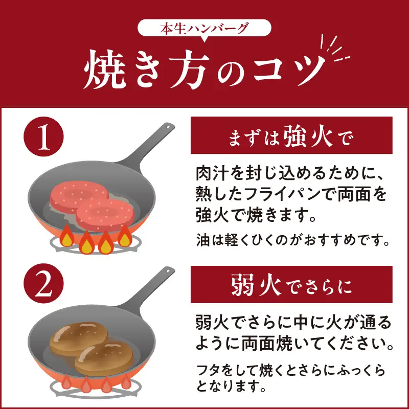 【最速配送】中山牧場 黒毛和牛ハンバーグ 16個 ／ ハンバーグ【A199】