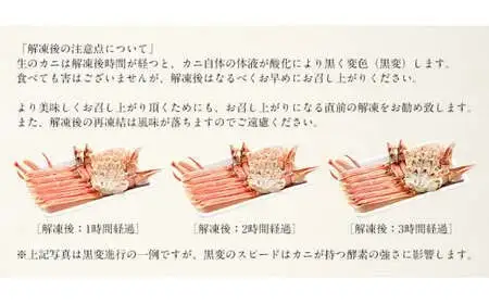 【12月25日まで指定配送可（備考欄の記載必須）】カット済ズワイ蟹 ハーフポーション 1.2kg（600g × 2箱）[053-b012] 