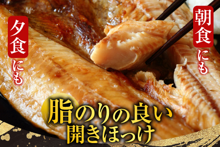 天然紅鮭5切×2P、甘口たらこ200g、開きほっけ2枚 A-11041