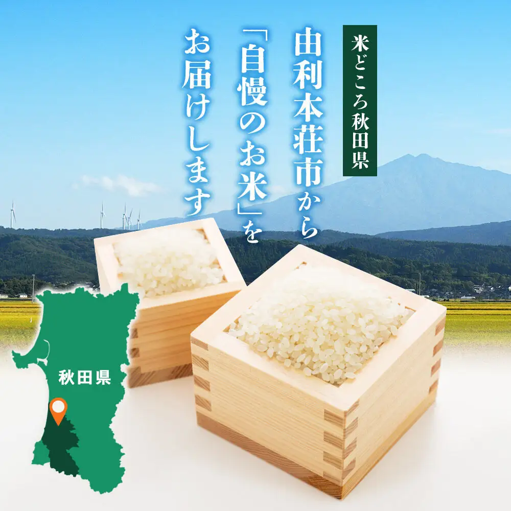《令和8年産 新米受付》《定期便5ヶ月》【白米】サキホコレ4kg（2kg×2袋）×5回 計20kg 精米 特A評価米 秋田県産