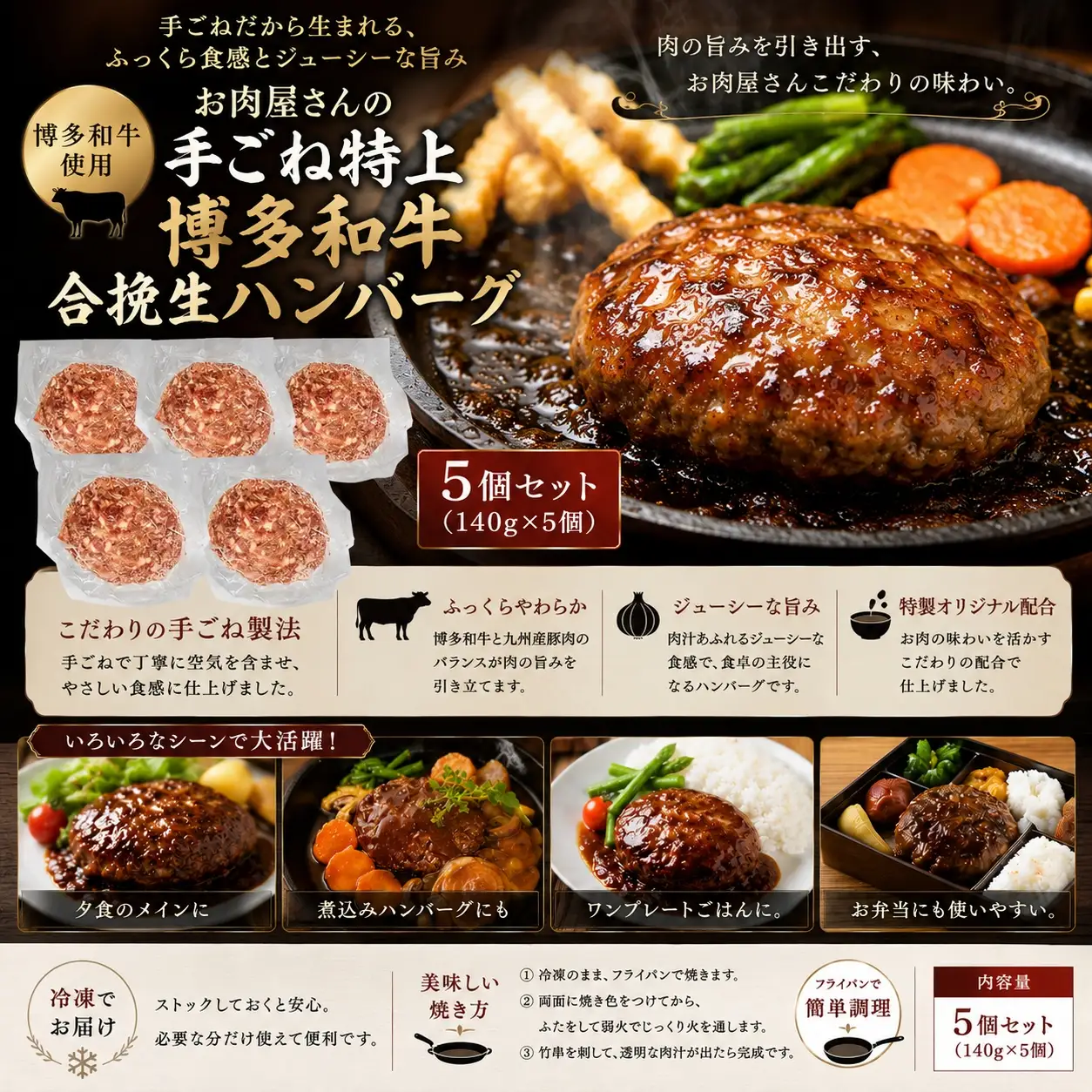 訳あり ハンバーグ5個 訳あり ハンバーグ MEP