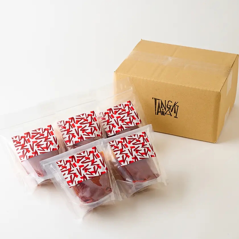 タニガキの特製辛鍋のもと　5袋セット(1袋/200g)【配送不可地域：離島】【1739777】