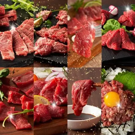 【ギフトボックス】「熊本特産」フジチクオリジナル 特選馬刺しの8種セット(美里町)【配送不可地域：離島】【1741985】