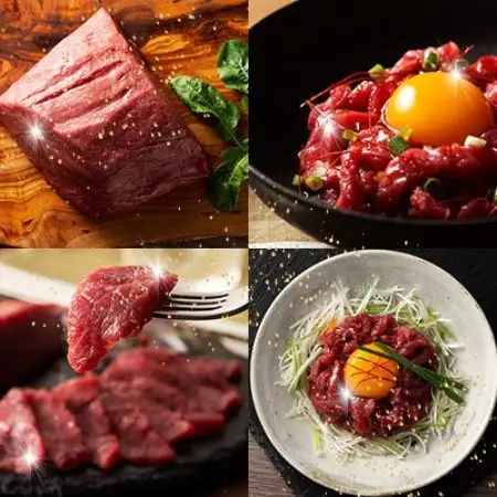 【ギフトボックス】「本場・熊本特産」馬刺し4種の食べ比べ(美里町)【配送不可地域：離島】【1742037】