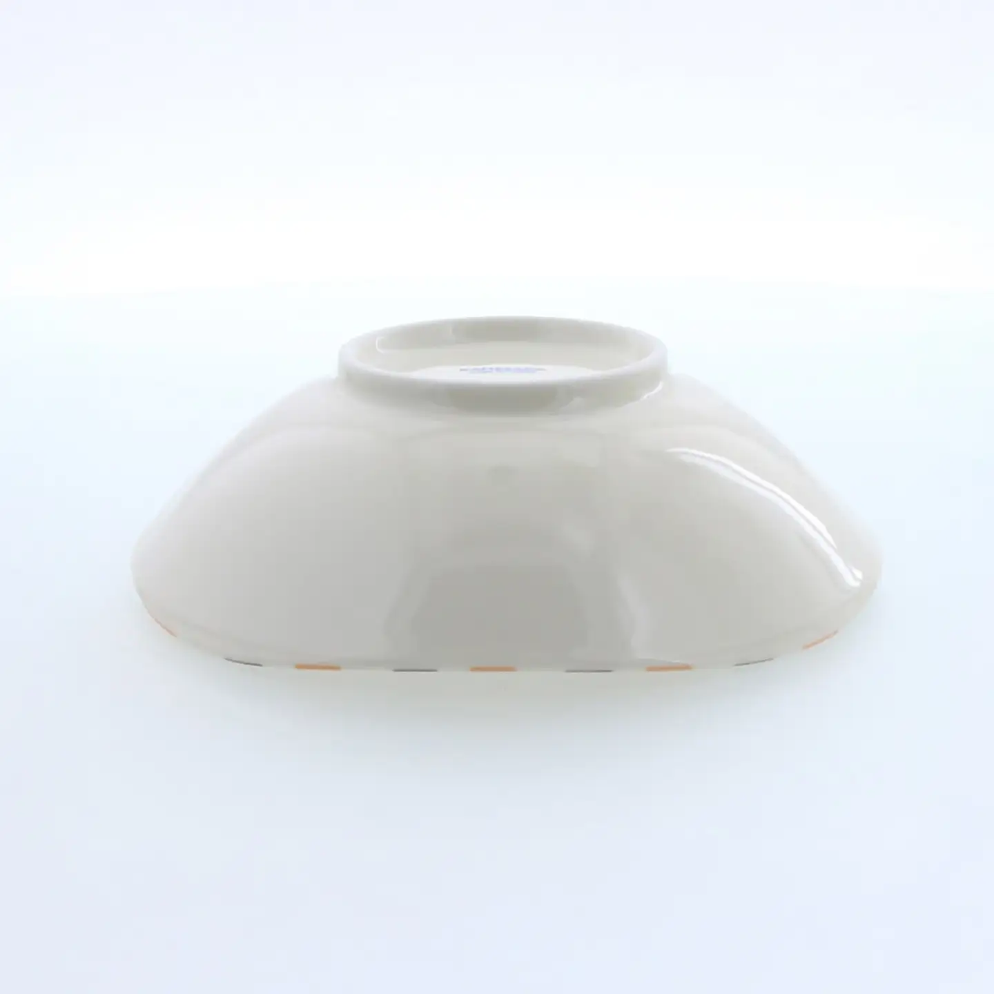 【美濃焼】オレンジレトロ 丸角型 5.0浅鉢 5個セット【カネ定製陶】 ボウル 食器セット レトロ[MEI333]