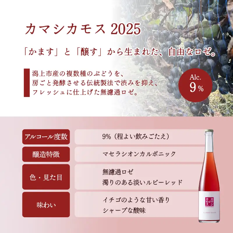 潟上ワイン 飲み比べセット【むつみワイナリー】