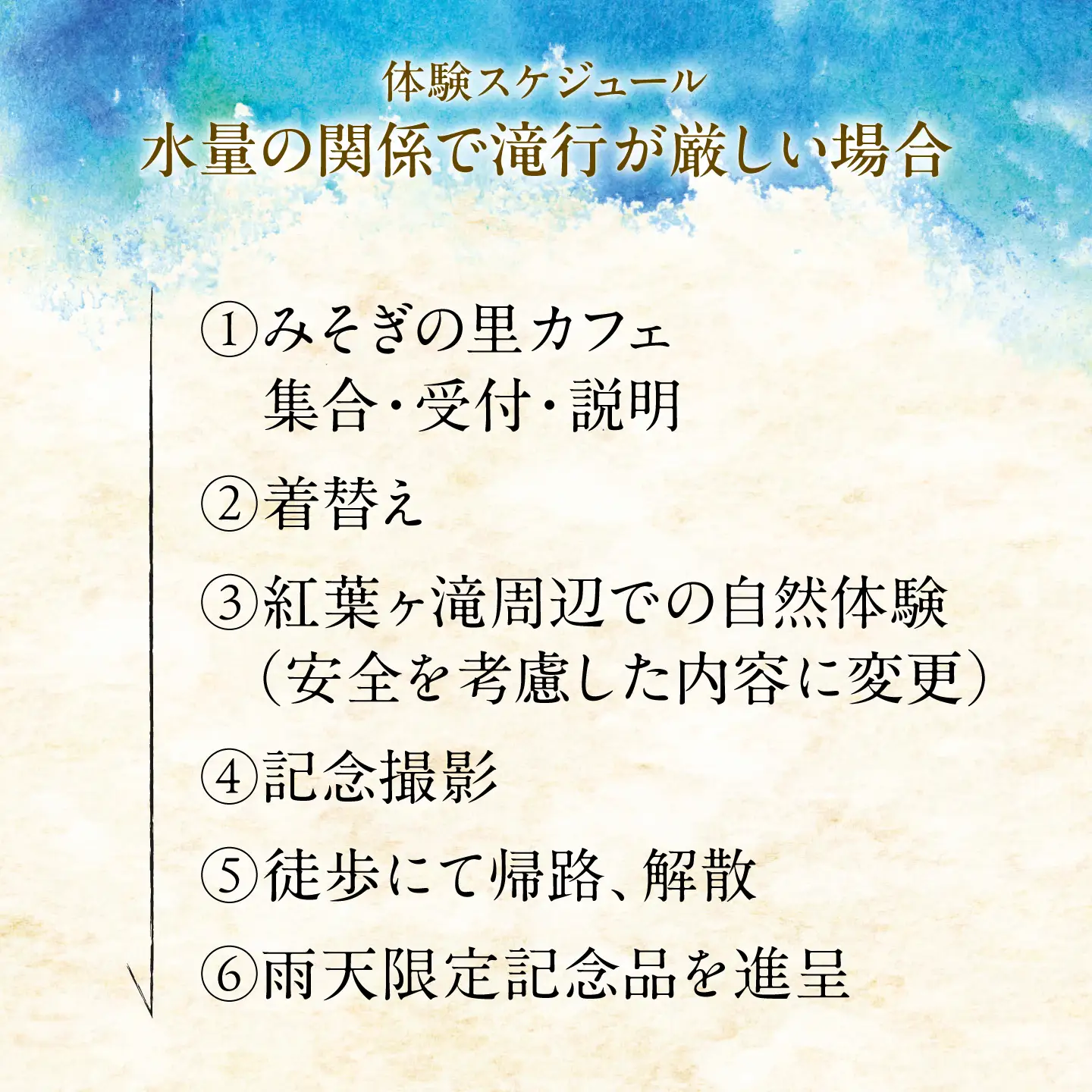 みそぎの里滝打たれ体験(体験チケット)【内子ツーリズム推進協議会】[BKCR001]