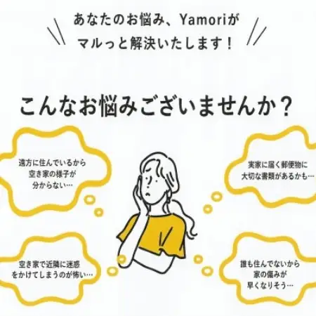 和泉市内限定!空き家管理サービス　Yamoriスタンダードプラン(1回/40分程度) 巡回サービス【1740665】