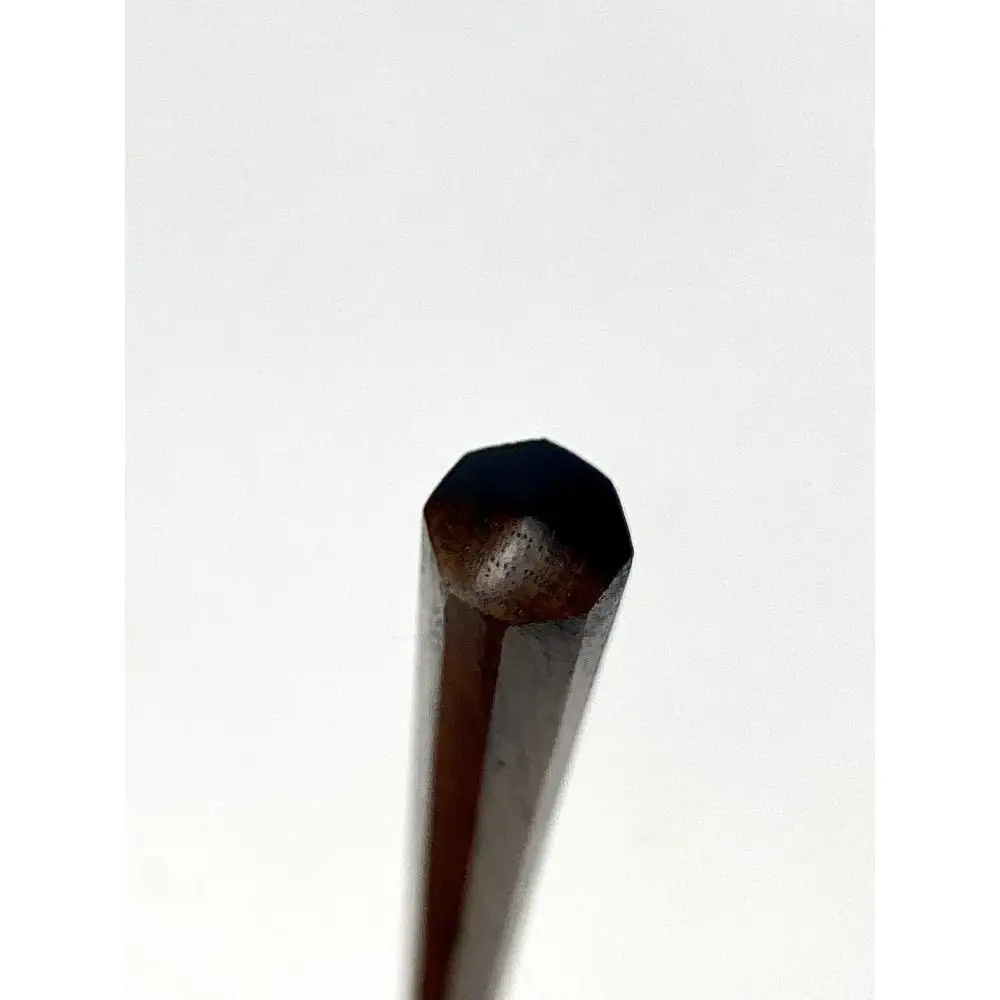 【22ｃｍ】黒柿 八角箸 小 漆塗り
