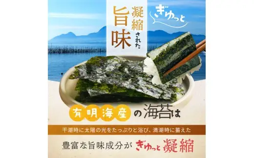 応援米 5kg と 訳あり 有明海産 焼き海苔 全形 30枚 セット ｜ 海苔 のり 焼き海苔 熊本県 玉名市