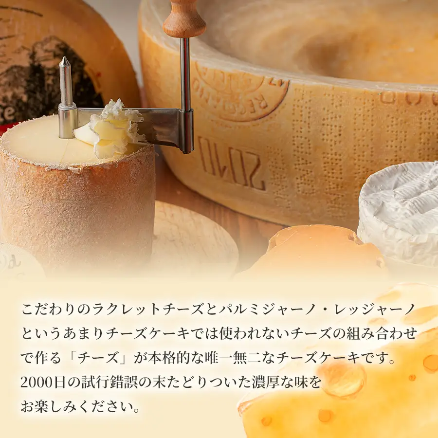 濃蜜チーズケーキとBOX入りミニドライフラワーのセット 3セット