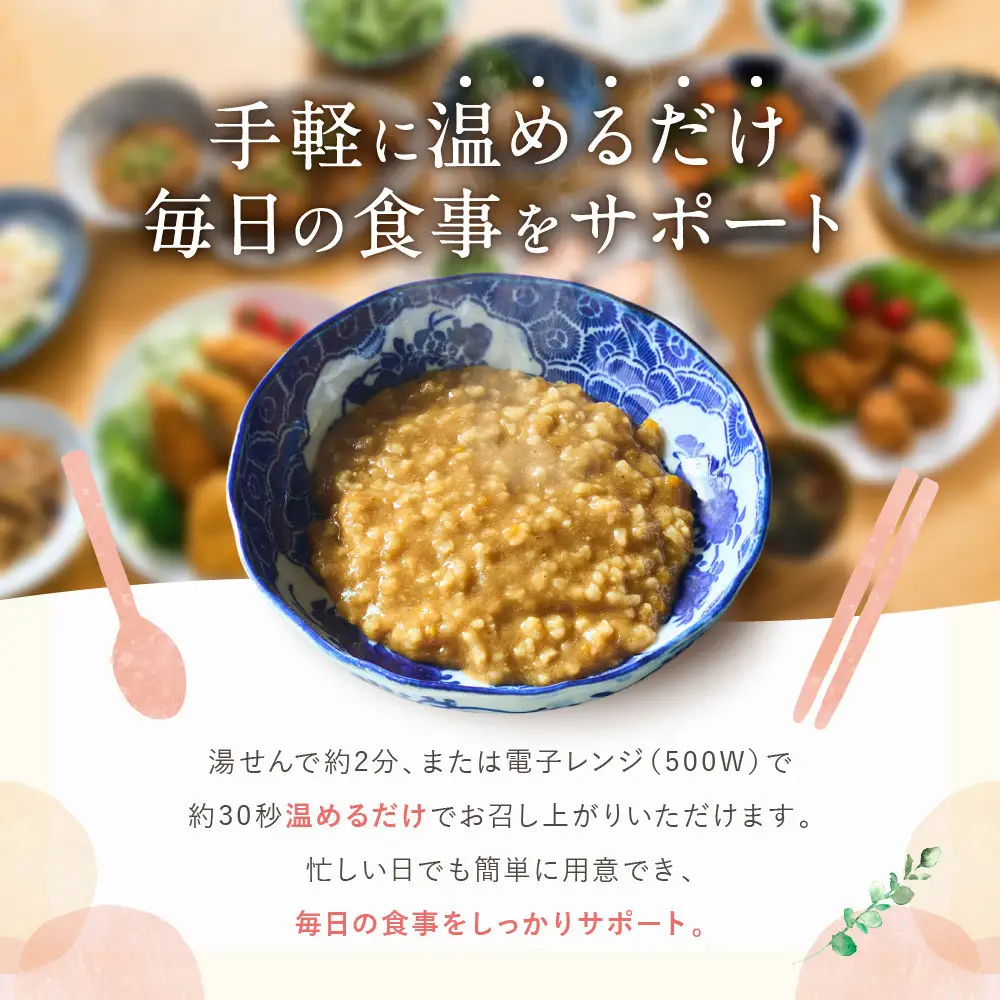 介護食 鶏のカレー粥 10個｜レトルト 介護食品