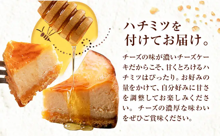 ケーキ ハチミツをかけて完成する濃蜜チーズケーキとお酒を嗜むオトナのティラミスセット 1セット × 12ヶ月 定期便