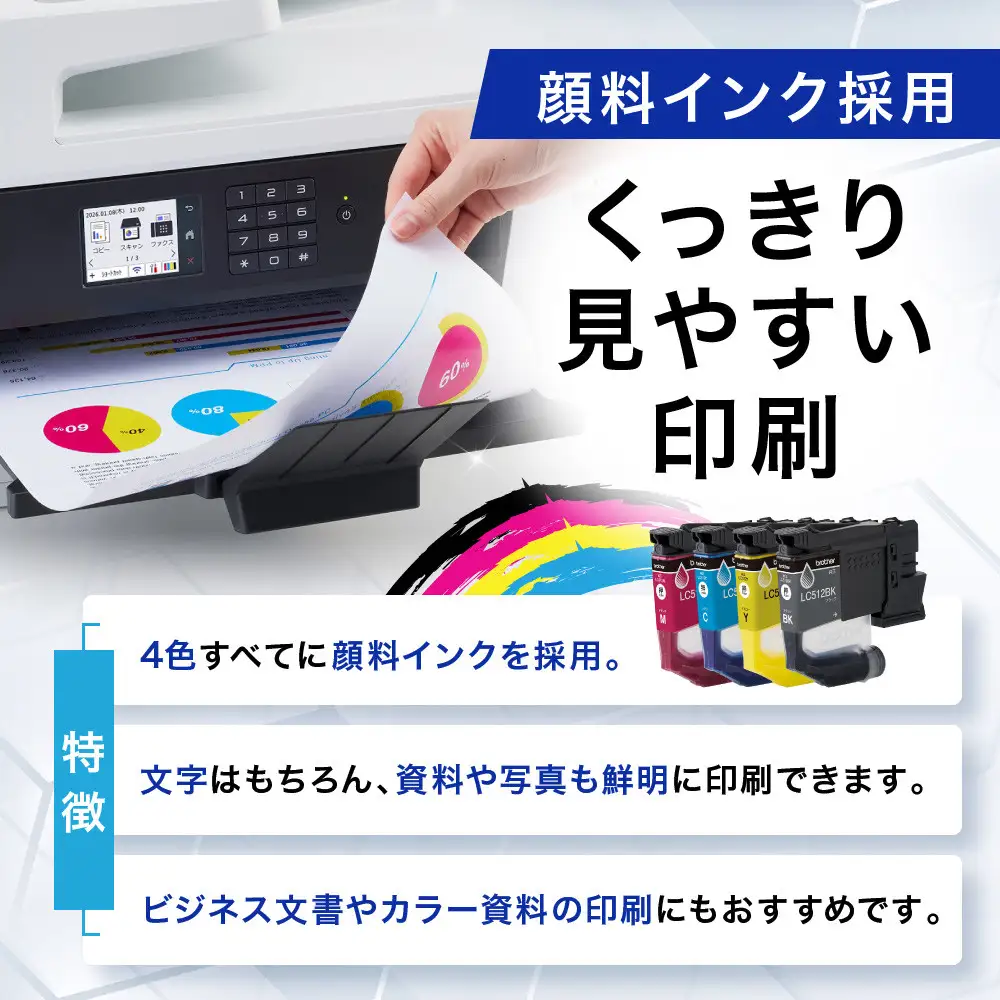 【ブラザー 純正インクカートリッジ LC512-4PK】