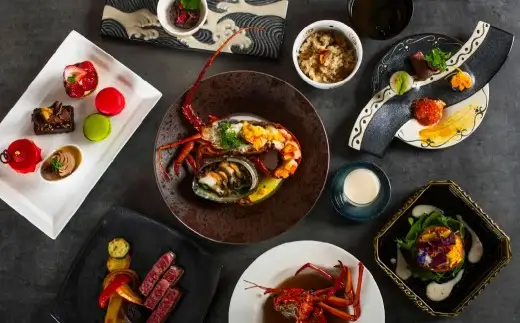 鉄板焼 楓 ペアお食事券 50,000円券 お食事券 食事券 ペア 食事 料理 黒毛和牛 常陸牛 海鮮 贅沢感 贅沢 お食事チケット 食事チケット 家族 夫婦 恋人 かップル ファミリー