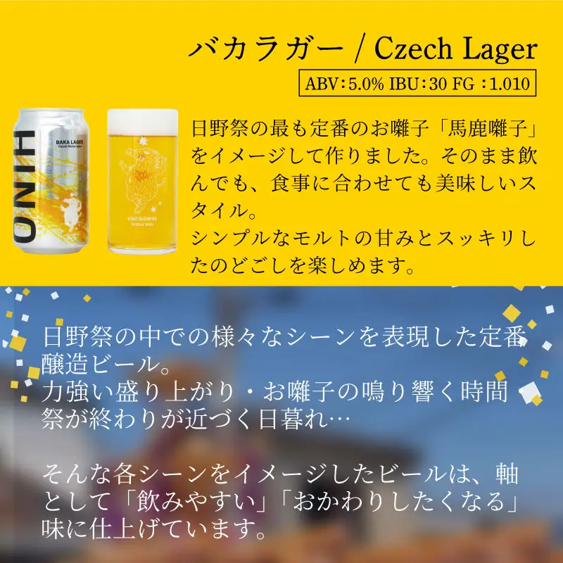 日野ビール クラフトビール 6本 セット 神輿 ご当地 地元 クラフト 地ビール ご当地ビール ビール びーる ご当地びーる 地びーる 麦酒 発泡酒 缶 晩酌 craft beer 麦芽 ホップ 酵母 苦み 甘み フレッシュ 香り 爽やか ロースト 食べ物以外 小分け 13000円 醸造 醸造所 冷蔵 HINOBREWNG 滋賀 日野