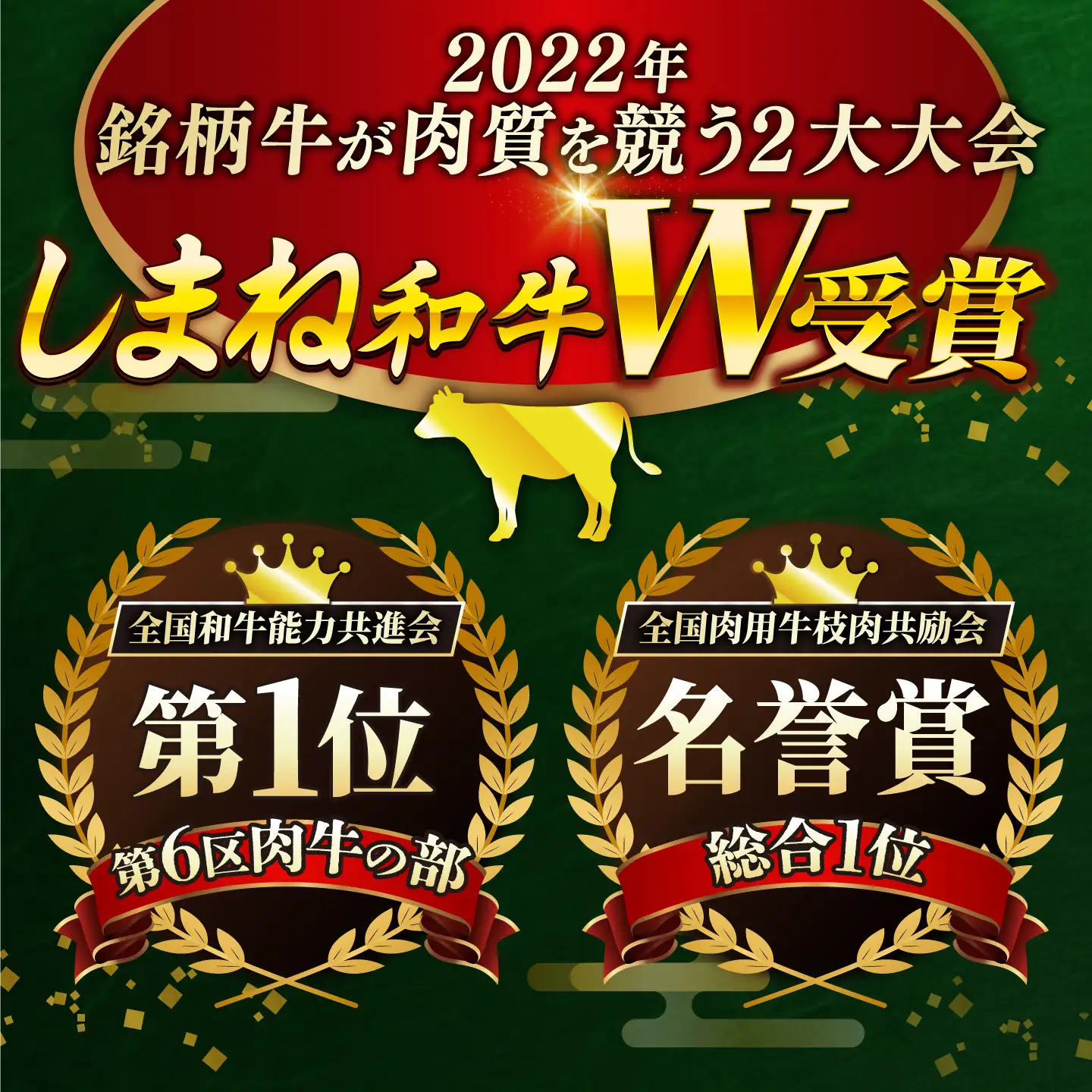 しまね和牛焼肉用2種盛り セット 肩ロース・カルビ 各280g 牛肉 牛肉 [AIDI022]