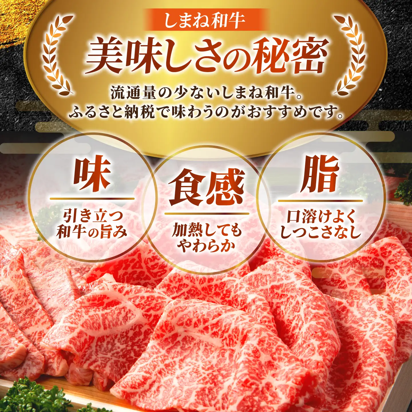しまね和牛 焼肉3種食べ比べセット 600g 肩ロース・カルビ・モモ [AIDI023] 牛肉 牛肉