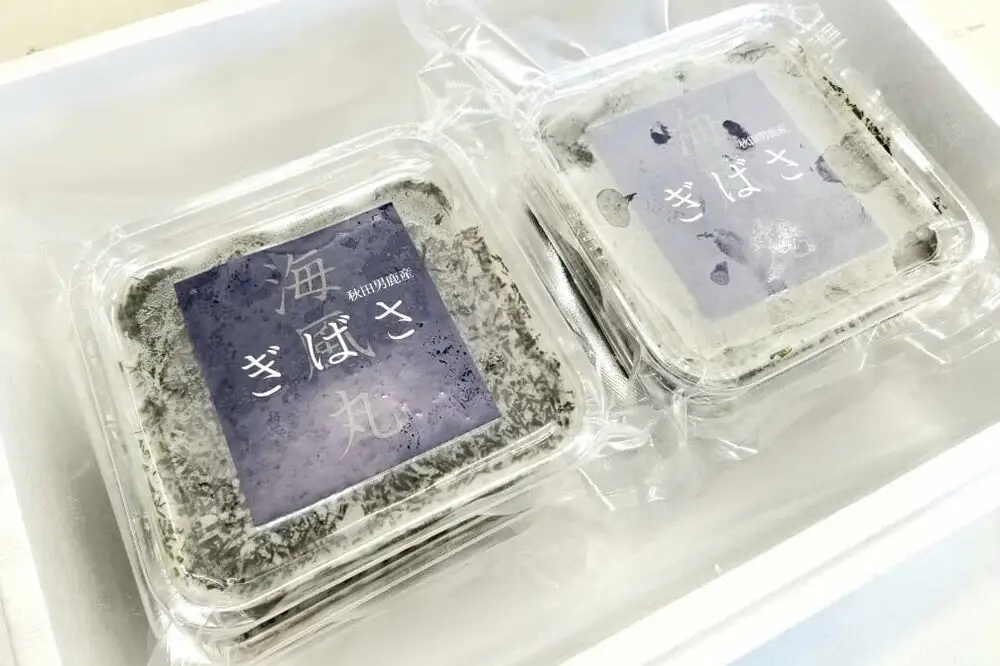 海風丸「ぎばさ」130g×6個セット 秋田県 男鹿市 アカモク ギバサ 無添加 無着色