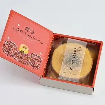 那須心森のバウムクーヘン 1個 4箱 〔P-463〕 | 菓子 スイーツ 洋菓子 おかし デザート おやつ バウムクーヘン 焼菓子 お取り寄せ プレゼント ギフト おすすめ 5000円 1万円以下 那須町