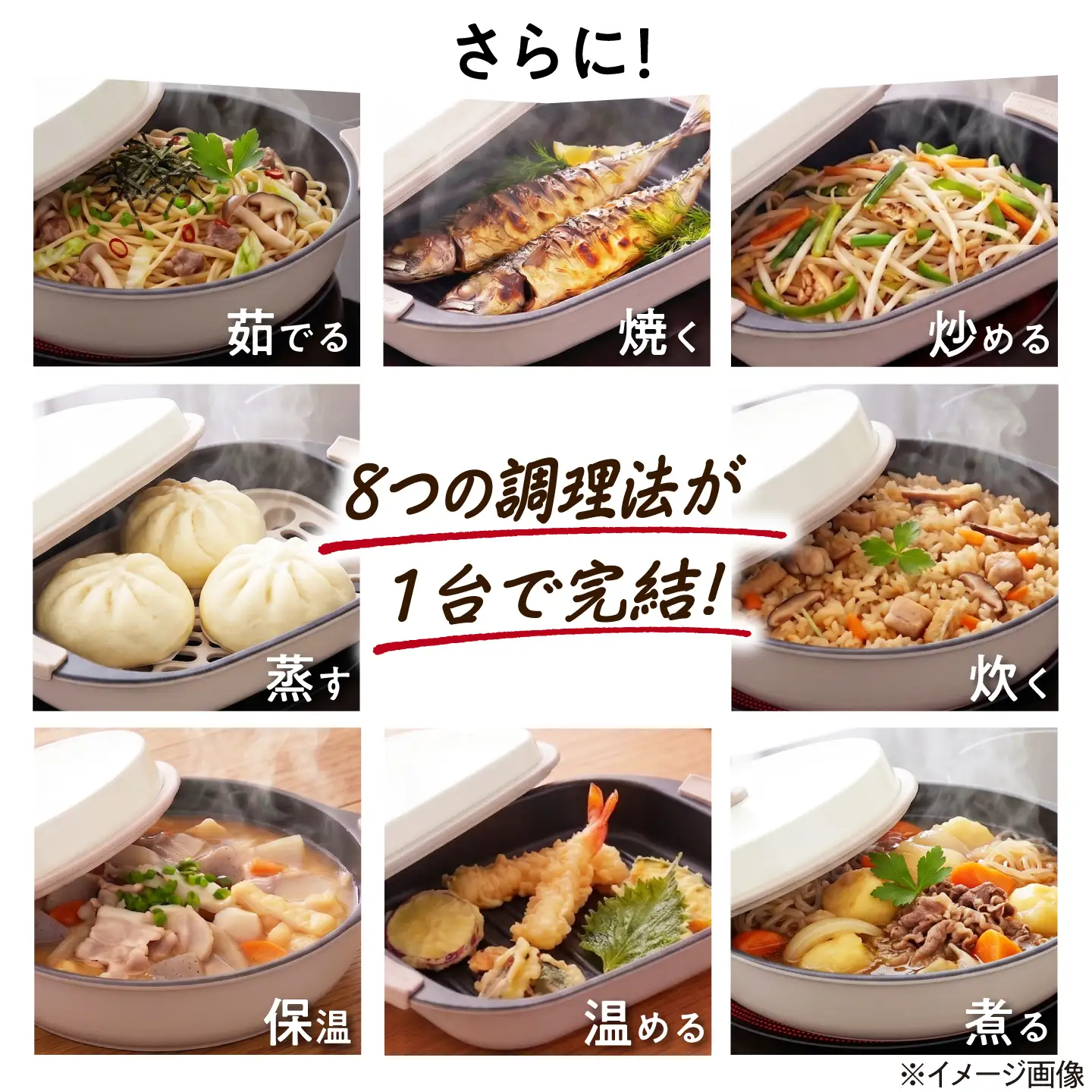 グリルパン 【電子レンジ・IH対応】 角型グリルパン ZUBORA / 調理器具 鍋 電子レンジ対応 食洗機対応 節約 節電 IH対応 IH ズボラ 万能 マルチ キッチン キッチン用品 ギフト プレゼント 人気 便利  / 大阪府藤井寺市 / 谷口金属工業株式会社[BLAC022]