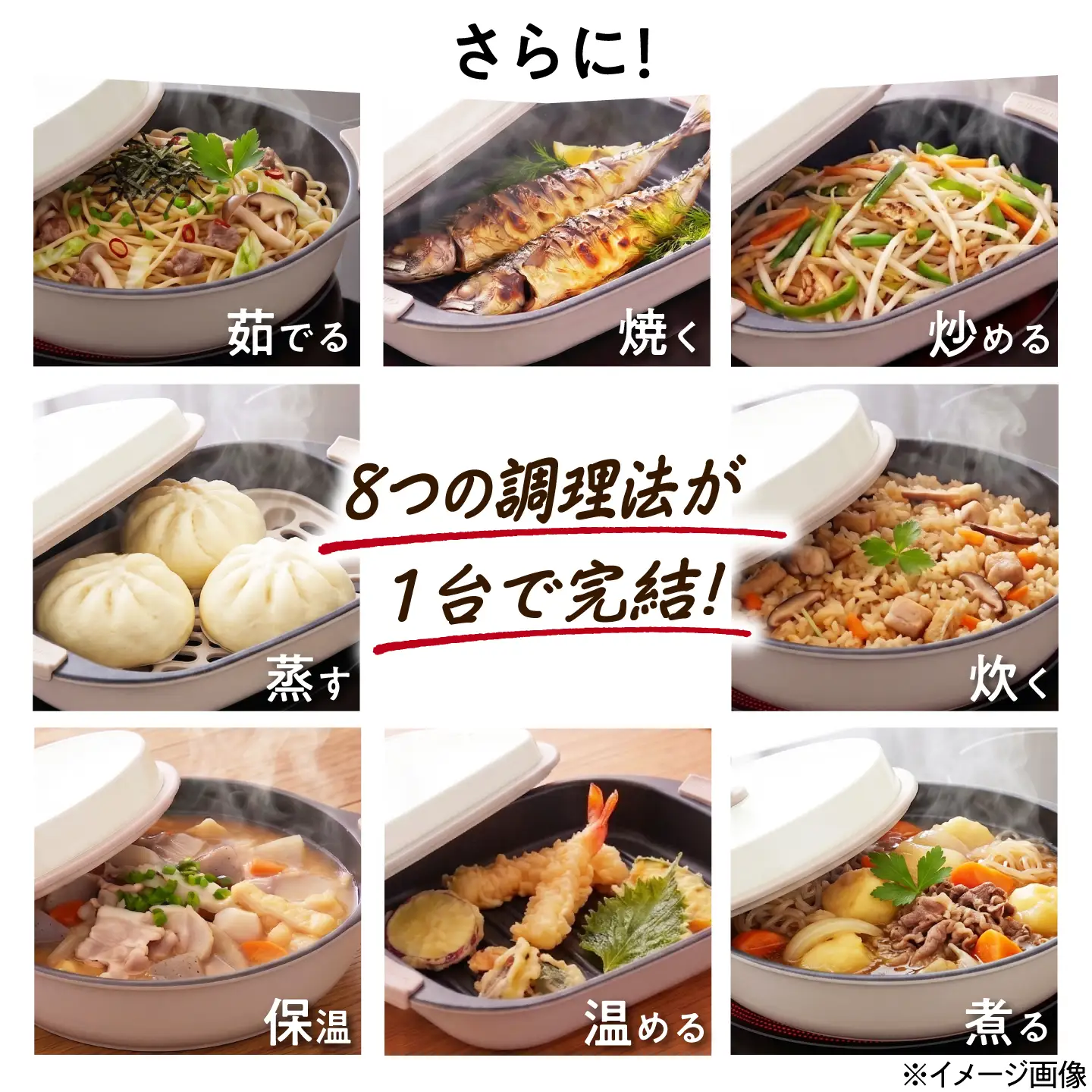 マルチパン【電子レンジ・IH対応】 丸型マルチパン ZUBORA   / 調理器具 鍋 電子レンジ対応 食洗機対応 節約 節電 IH対応 IH ZUBORA ズボラ 万能 マルチ 蒸し器 キッチン用品 ギフト プレゼント 人気 便利 / 大阪府藤井寺市 / 谷口金属工業株式会社[BLAC023]