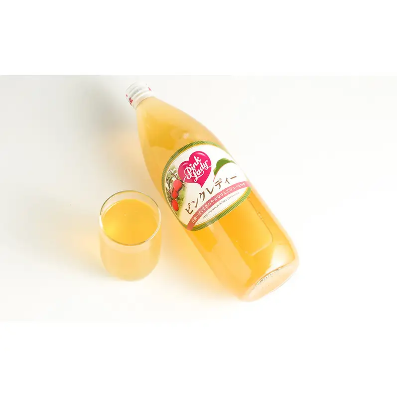 リンゴジュース１L×6本 ピンクレディー100％ りんご フルーツジュース 長野県