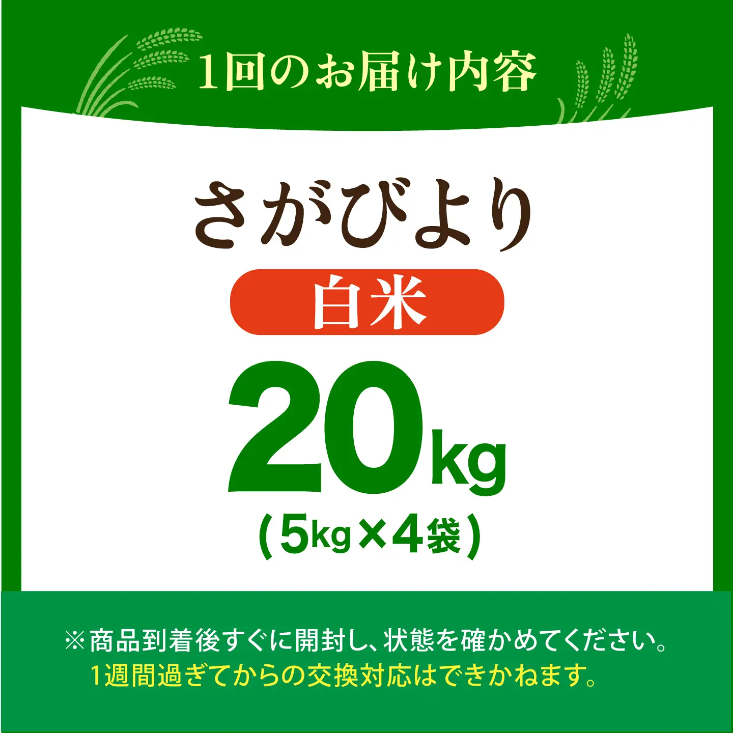 【全6回定期便】さがびより 白米 20kg（5kg×4袋）【五つ星お米マイスター厳選】特A米 特A評価[HBL126]