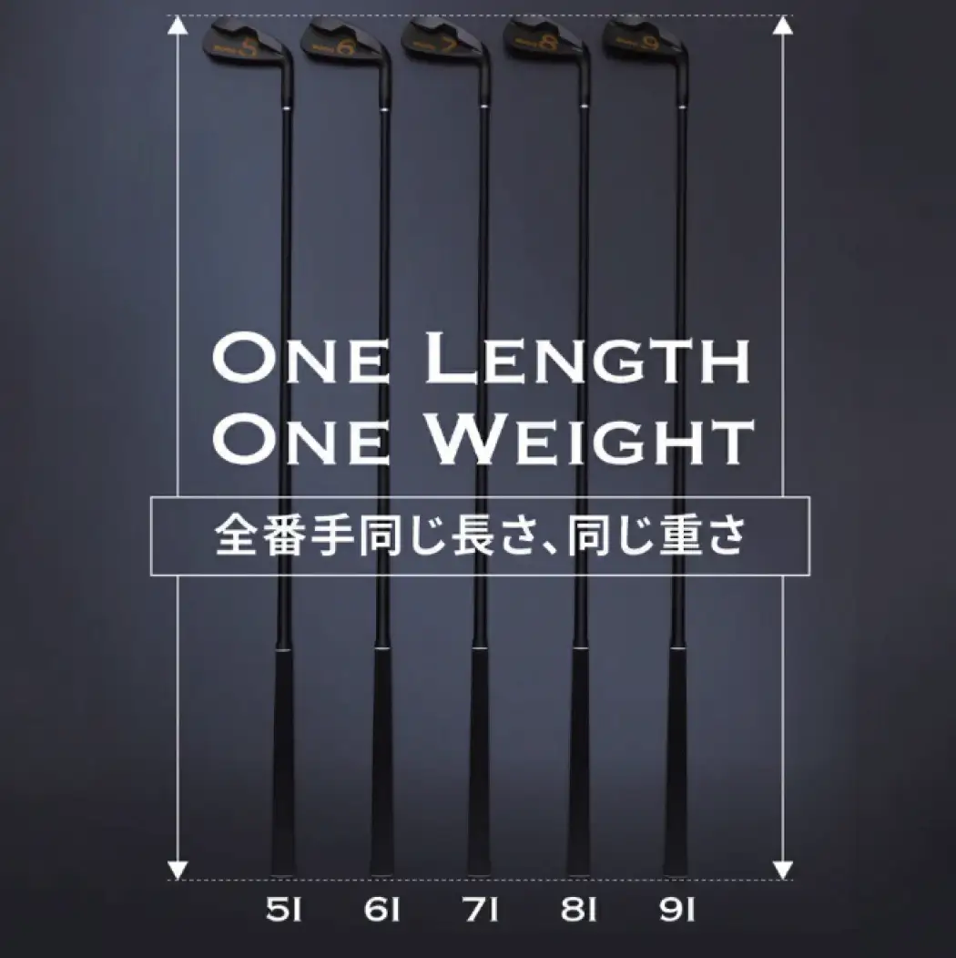 NOOG_ワンレグスアイアン（5本セット:#5～#9).850BA01N