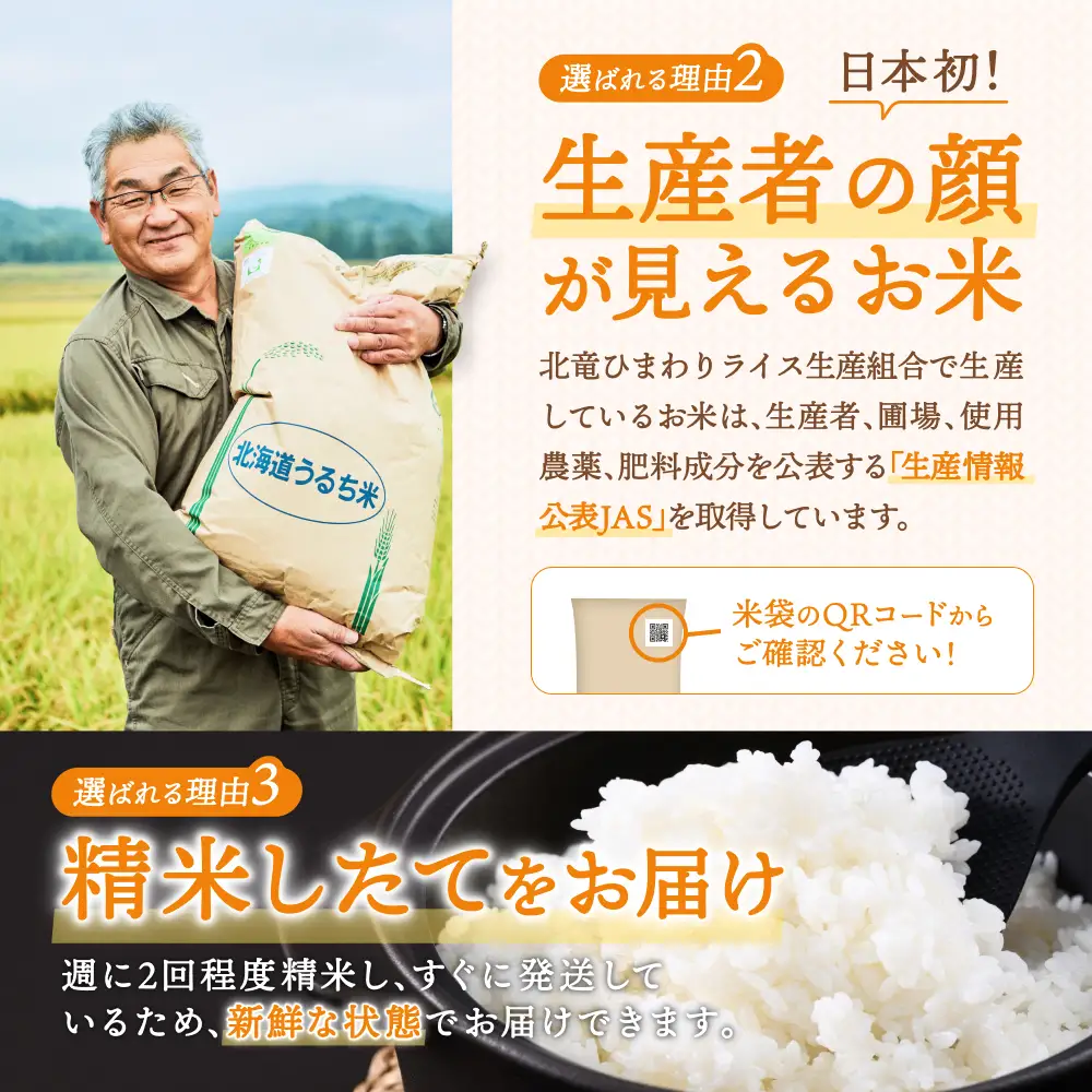  【令和8年産 新米 先行予約】 ななつぼし 5kg 北海道米 ※2026年10月中旬より順次発送予定 【uni400-nana-r5-R8】