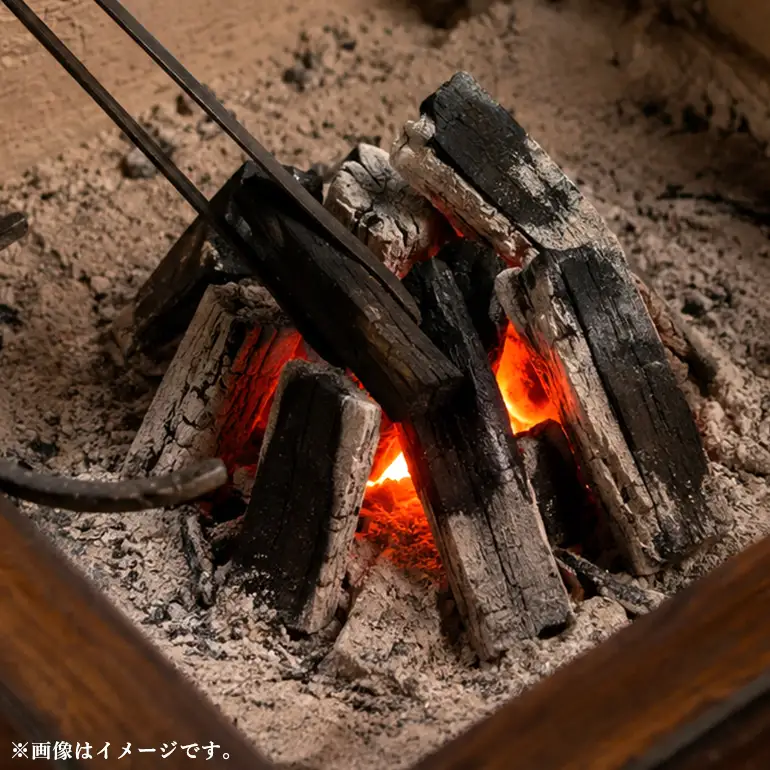 石岡市産木炭（丸）クヌギ　5kg　B03-013