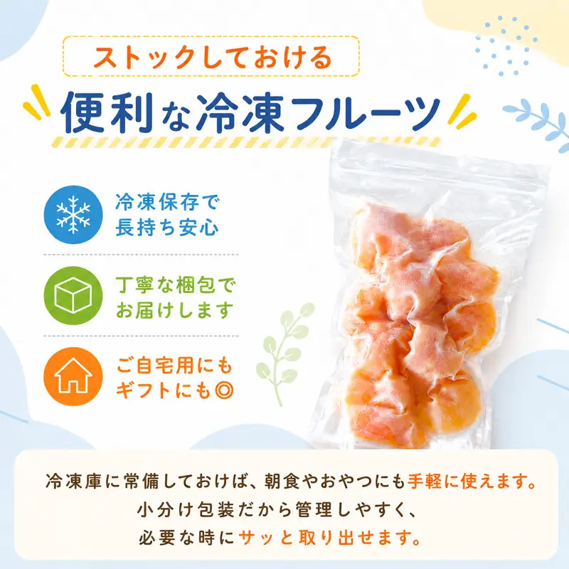 冷凍プリンセス 500g × 2袋 冷凍みかん みかん ミカン 愛媛みかん 蜜柑 柑橘 かんきつ 冷凍ミカン 冷凍柑橘 アイス スムージー シャーベット みかん職人武田屋 愛媛県 愛南町