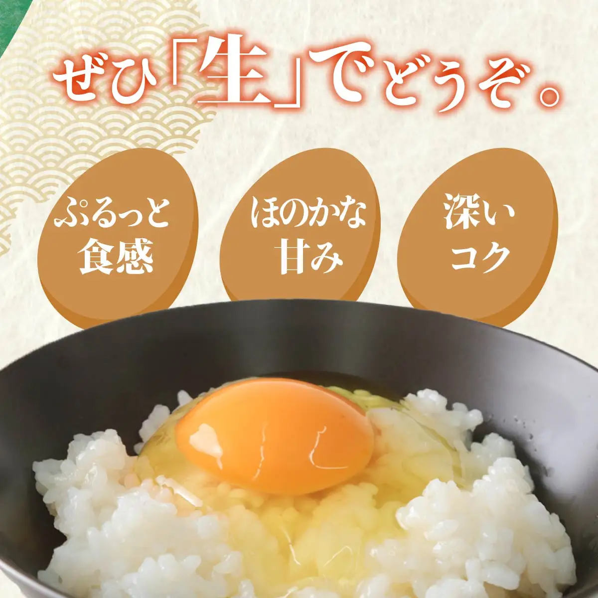 卵 割れ保証付き卵 30個  3ヶ月定期便