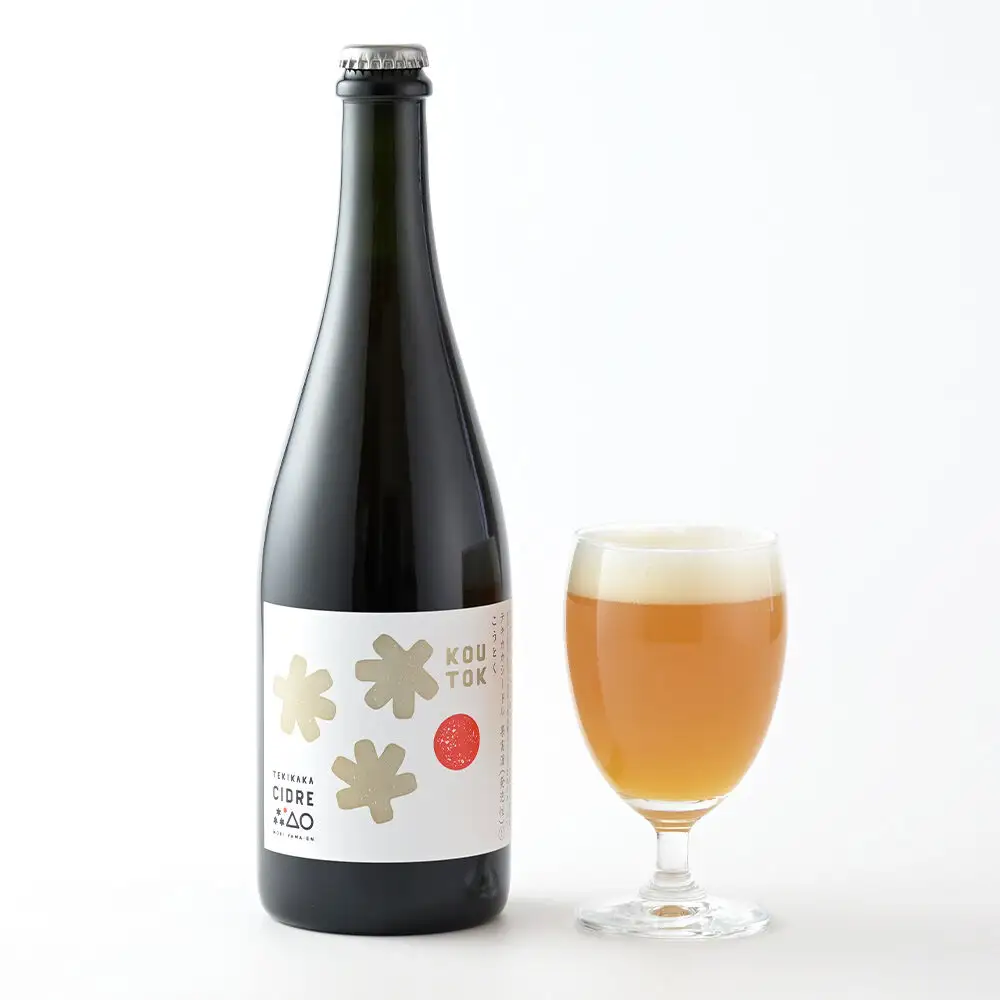 未来を育てるりんごのお酒 テキカカシードル（こうとく）フルボトル 750ml×6本入 お酒 青森 弘前 林檎 リンゴ