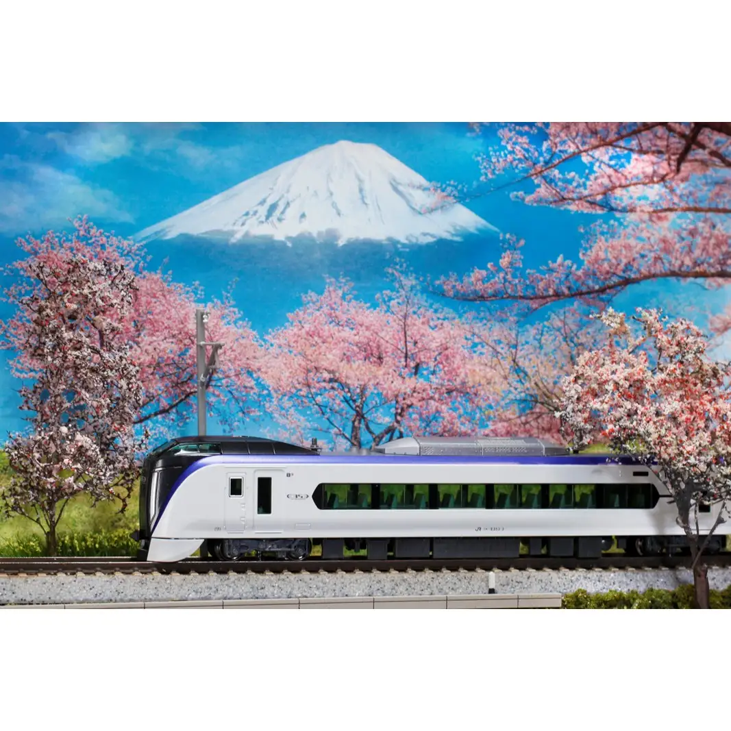 鉄道模型 走る情景(ジオラマ)シリーズ《E353系 「富士回遊」》 0055-021-S07