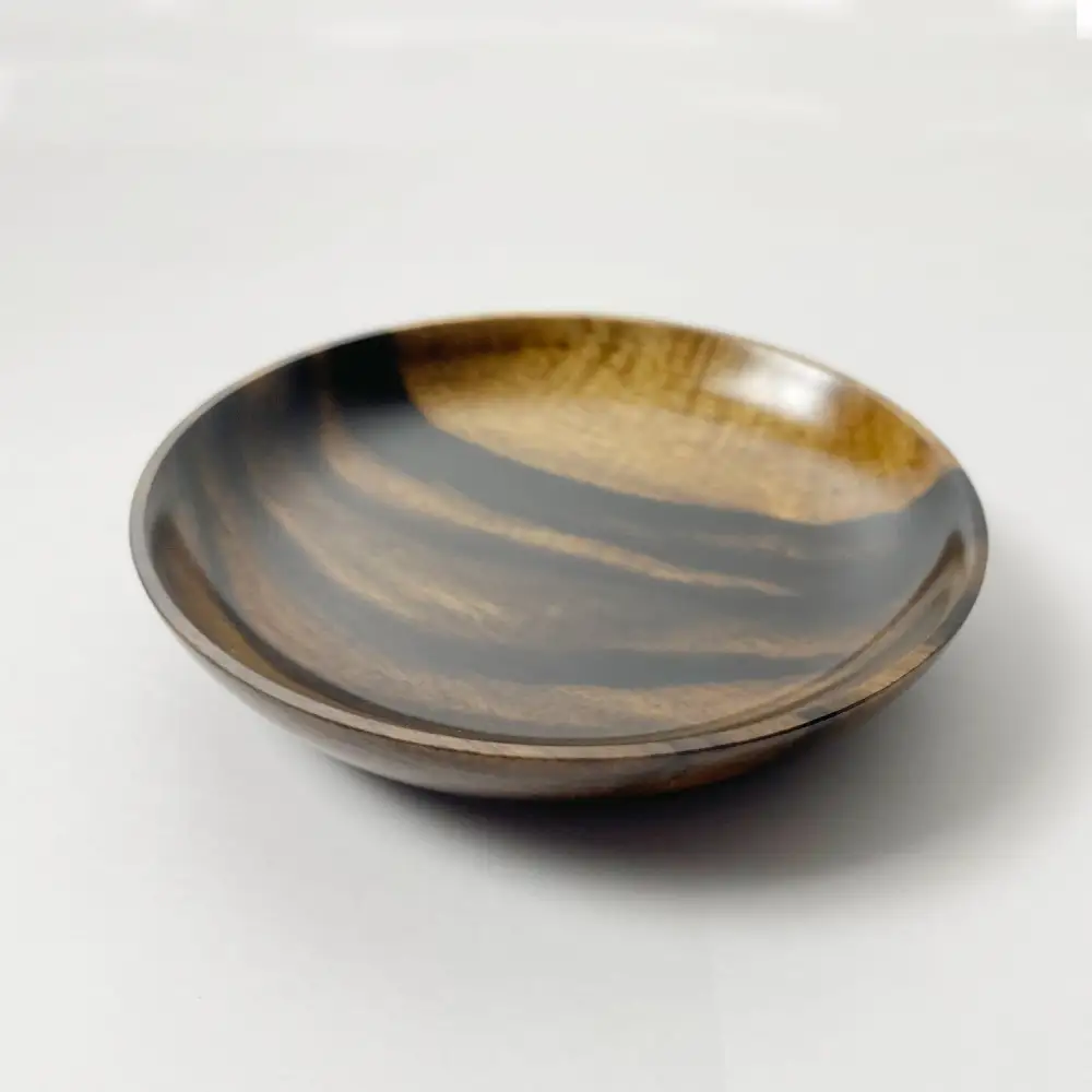 黒柿　豆皿　１枚　（9.5cm）