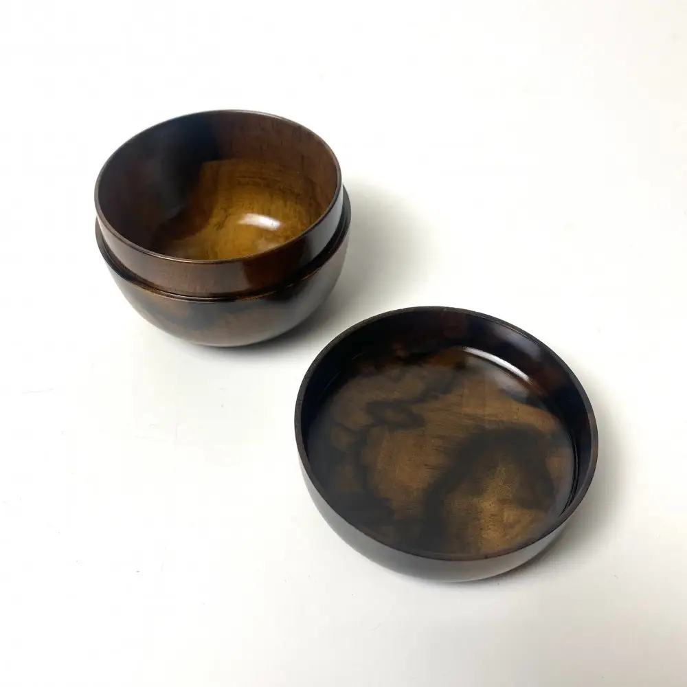 黒柿　小平棗