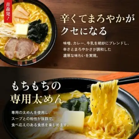 味噌カレー牛乳ラーメン10食入り【1734224】