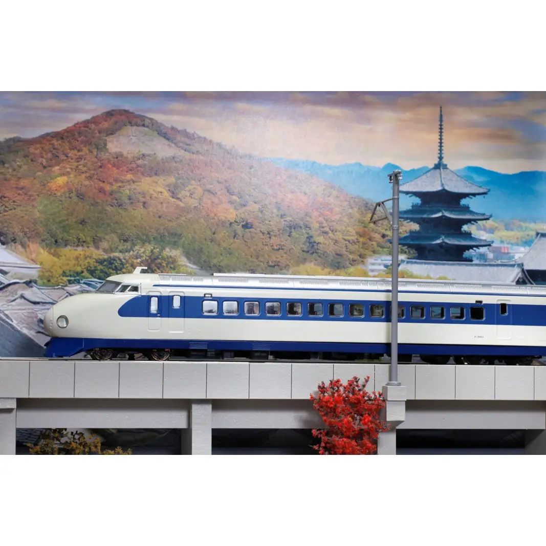 鉄道模型 走る情景(ジオラマ)シリーズ《0系新幹線》 0055-013-S07