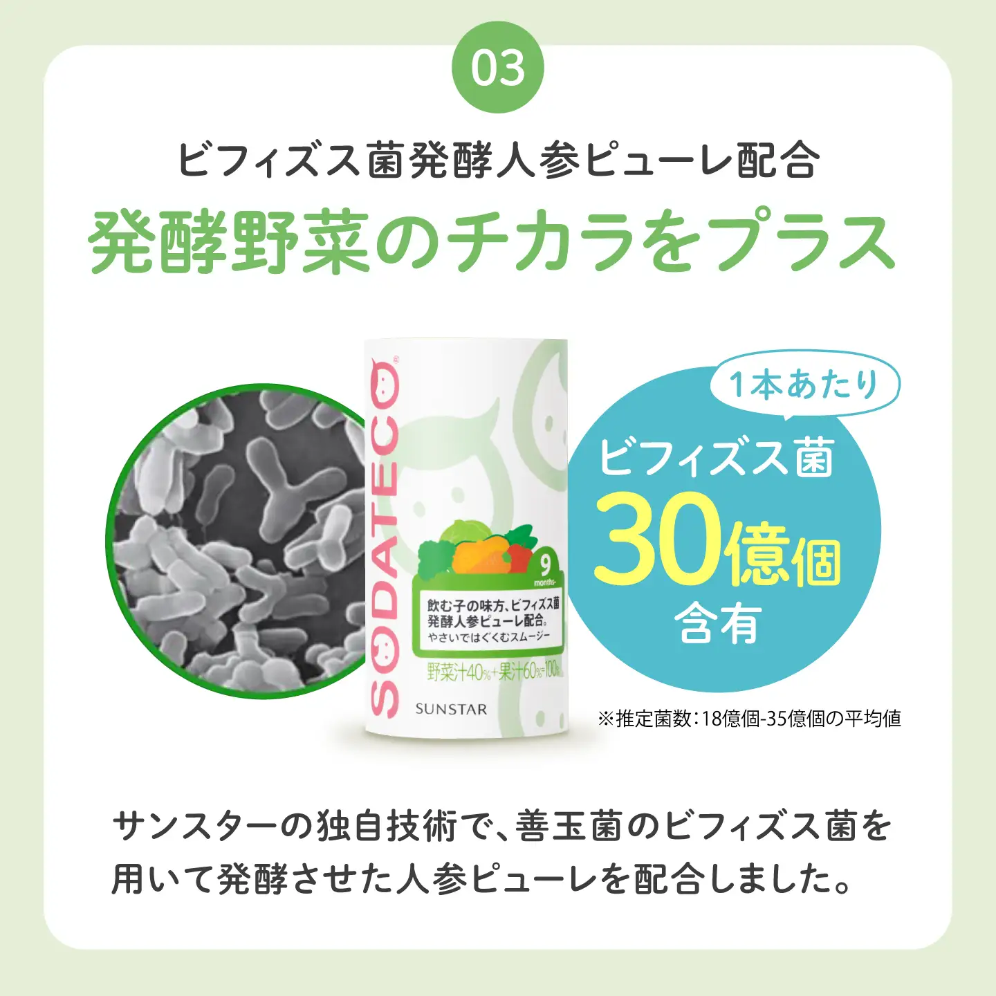 ソダテコ 30本 サンスター離乳食 AOAD058 離乳食