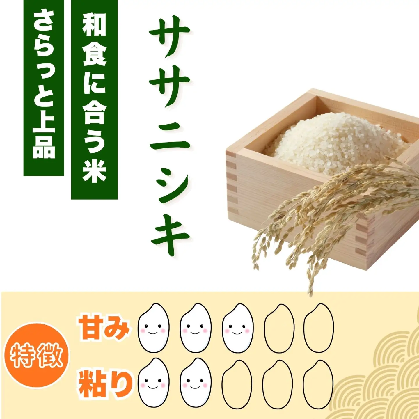 《 新米予約 》ササニシキ「七〇八米（なおやまい）」 精米 5kg  (By-011)