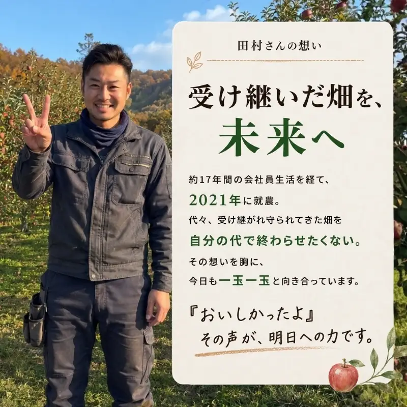期間限定 訳あり シナノスイート 5kg(14~20玉)＜10月発送＞ りんご シナノスイート 田村ふぁーむtamura006
