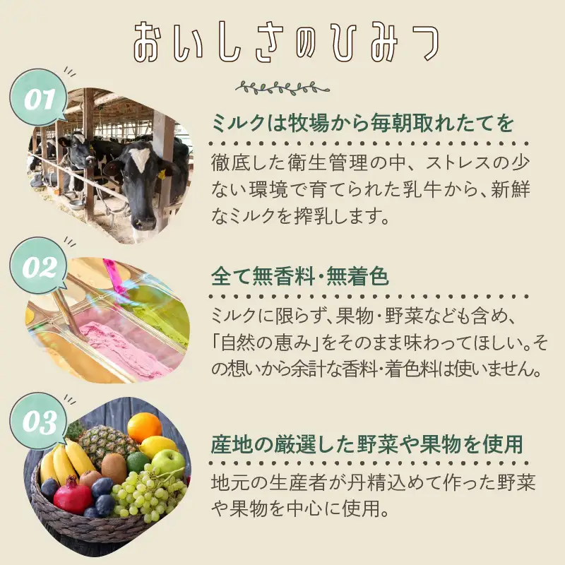 ミルクジェラート食べ比べ3種6個セット 野村牧場 スイーツ デザート ジェラート カップジェラート 牧場 アイス