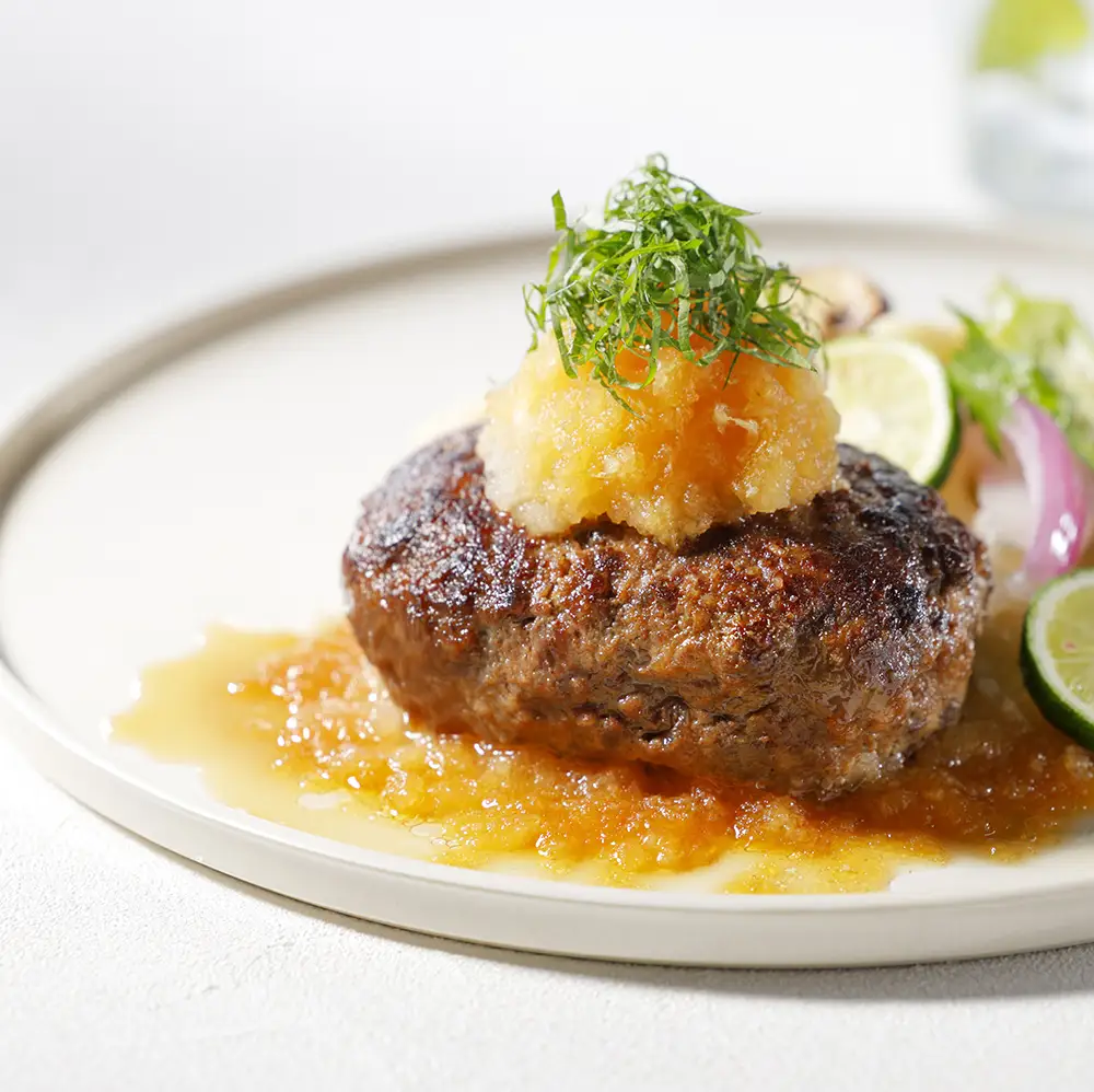 【カネ吉山本】近江牛肉師仕立てデミグラスハンバーグ・チーズハンバーグ・おろしハンバーグ【Y201W】