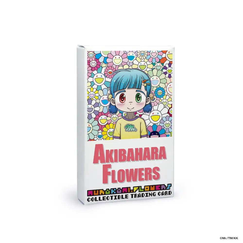 Murakami.Flowers Collectible Trading Card - AKIBAHARA FLOWERS(BOX)｜京都 アート カード 人気アート