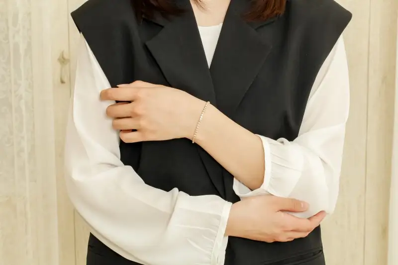 Deliciae テニスブレスレット K18YG 天然ダイヤモンド ライトブラウン 【トータル5.20ct】21cm DTB-7-YG-0525-S21