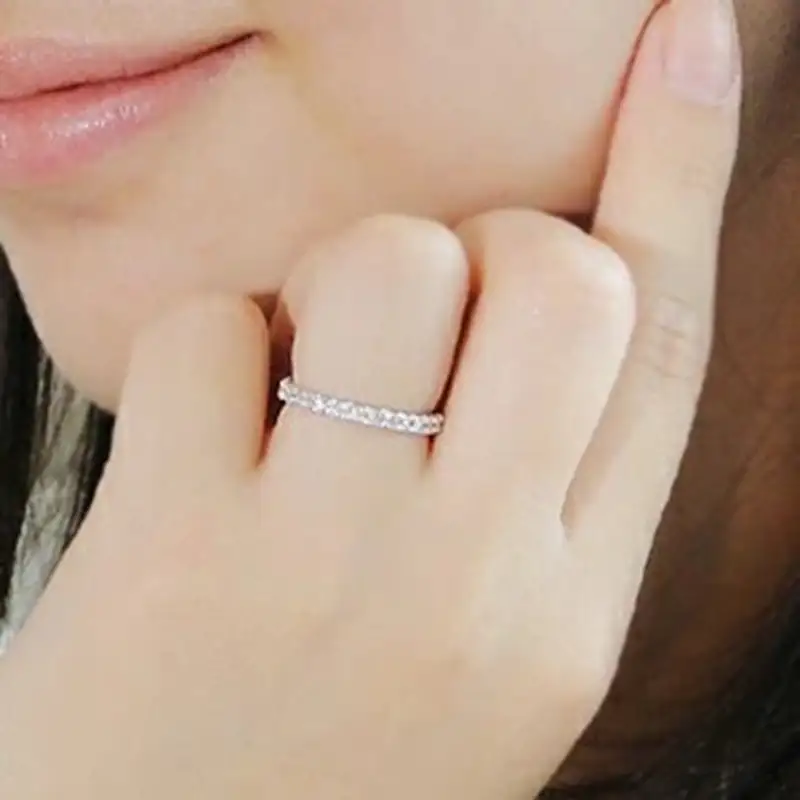 Pt950　0.70ct　エーデル　ダイヤモンド　フルエタニティリング-R0099